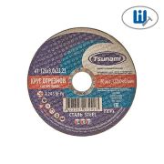 Круг отрезной тип 41 125х3,0х22 мм, A 24 S BF по металлу Tsunami (1040546)