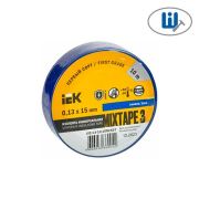 Изолента ПВХ 0.13х15мм (рул.10м) син. IEK UIZ-13-10-10M-K07