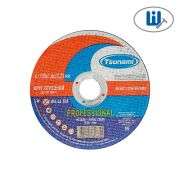 Круг отрезной тип 41 125x1,6x22 WA 46 T BF 80 по металлу+нерж.сталь  PROFESSIONAL TSUNAMI