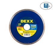 Диск DEXX Clean Aqua Cut, 125 мм, (22.2 мм, 5 х 1.8 мм), сплошной алмазный 36703-125
