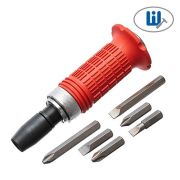 Отвёртка ударно-поворотная 1/2«, с битами 5/16» х 35 мм, CR-V, 8 предметов, кейс 33-2-717