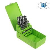 Набор сверл по металлу, 1-13 мм (через 0,5 мм), 25 шт., HSS, в металлической коробке// Сибртех 72379
