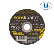 Диск отрезной по металлу 125х1,2х22,23 Hanskonner H9020-125-12