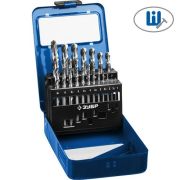 Набор сверл по металлу 19шт. (1-10мм), сталь Р6М5, класс А, мет.бокс, ЗУБР Профессионал 29625-Н19