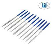 Набор алмазных надфилей рукоятки ПВХ, 10 предметов, 3x140х50мм, (уп.) РемоКолор blue 40-0-020