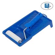 Набор малярный 2 предмета: мини-валик «Поролон» 100мм, кювета 150х290 мм, (уп.) РемоКолор 04-8-201