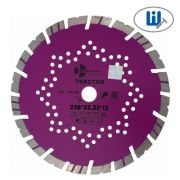 Круг алмазный Tractor 230х12х22,23 TR706