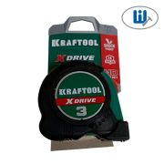 Рулетка KRAFTOOL X-Drive, 3 м х 19 мм, (34122-03-19)